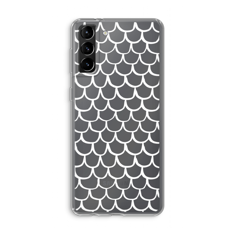 Dakpannetjes: Samsung Galaxy S21 Plus Transparant Hoesje