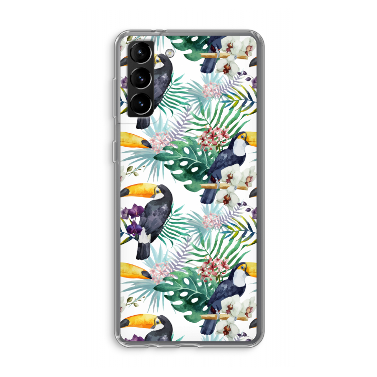 Tukans: Samsung Galaxy S21 Plus Transparant Hoesje