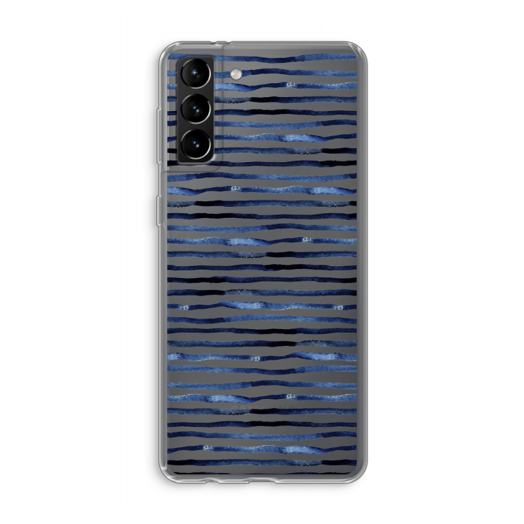 Verrassende lijnen: Samsung Galaxy S21 Plus Transparant Hoesje