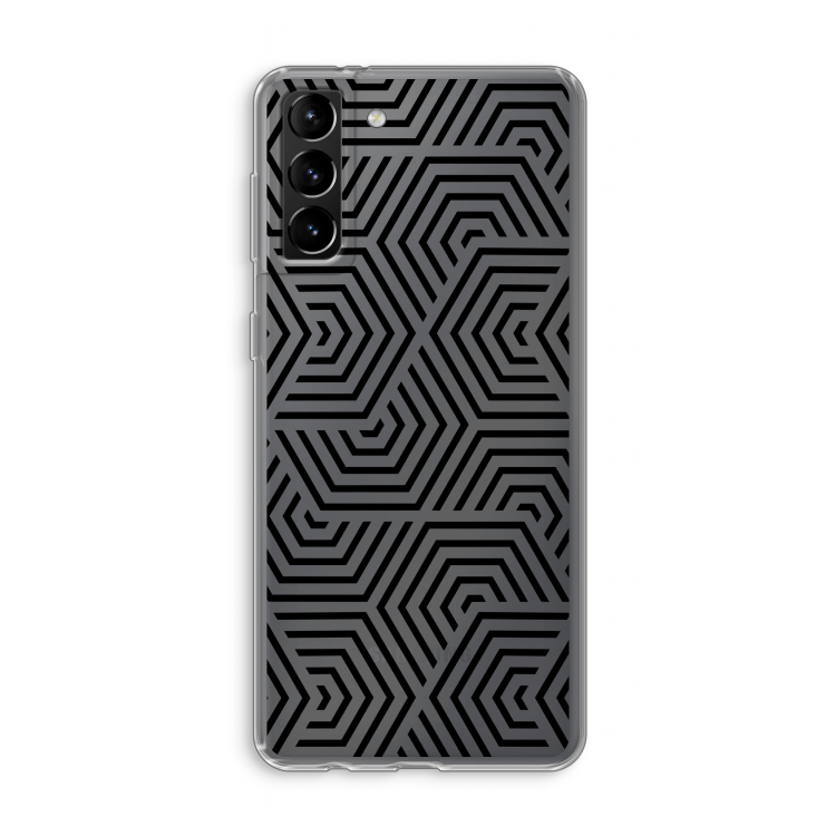 Magic pattern: Samsung Galaxy S21 Plus Transparant Hoesje