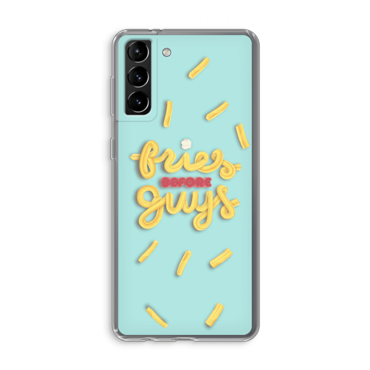 Always fries: Samsung Galaxy S21 Plus Transparant Hoesje