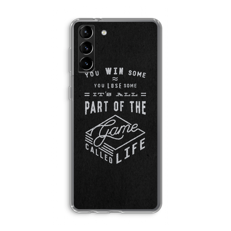 Life: Samsung Galaxy S21 Plus Transparant Hoesje