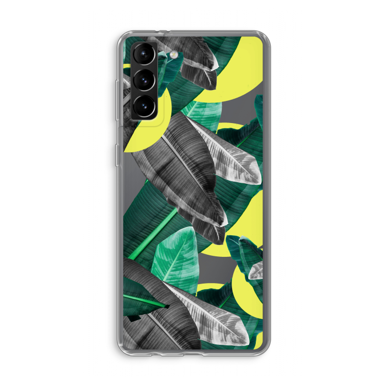 Fantasie jungle: Samsung Galaxy S21 Plus Transparant Hoesje