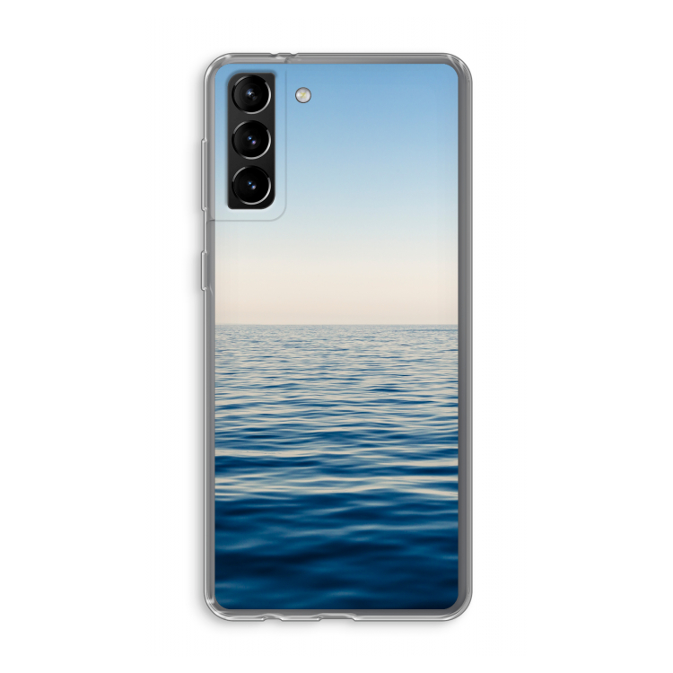 Water horizon: Samsung Galaxy S21 Plus Transparant Hoesje
