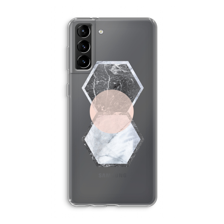 Creatieve toets: Samsung Galaxy S21 Plus Transparant Hoesje