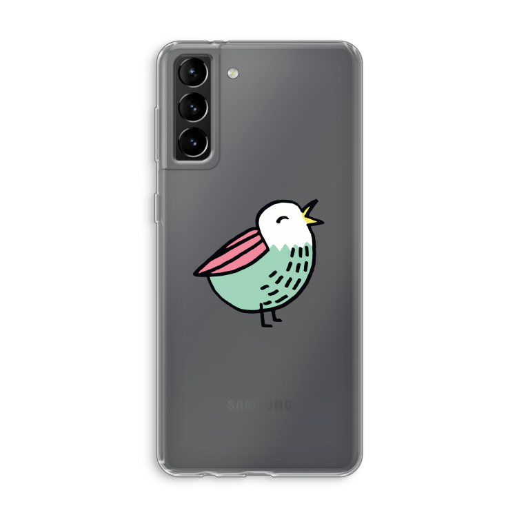 Birdy: Samsung Galaxy S21 Plus Transparant Hoesje