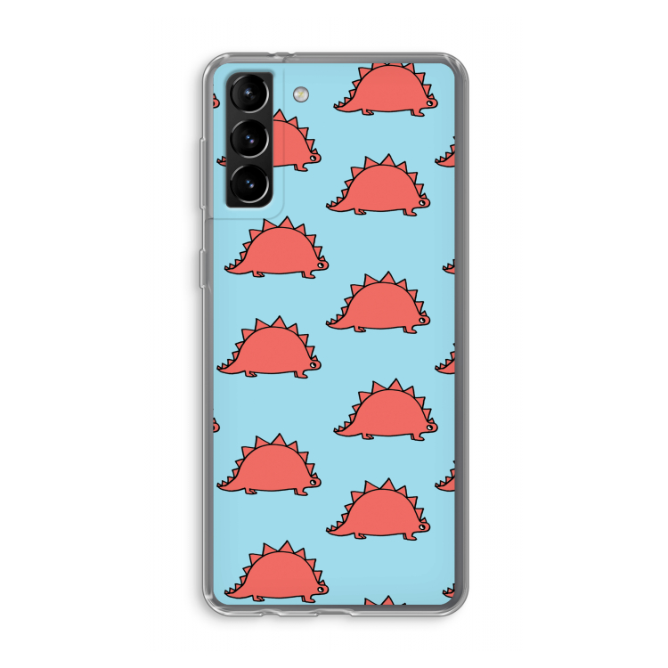 Dinosawrr: Samsung Galaxy S21 Plus Transparant Hoesje