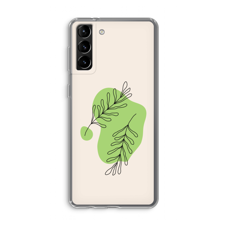 Beleaf in you: Samsung Galaxy S21 Plus Transparant Hoesje