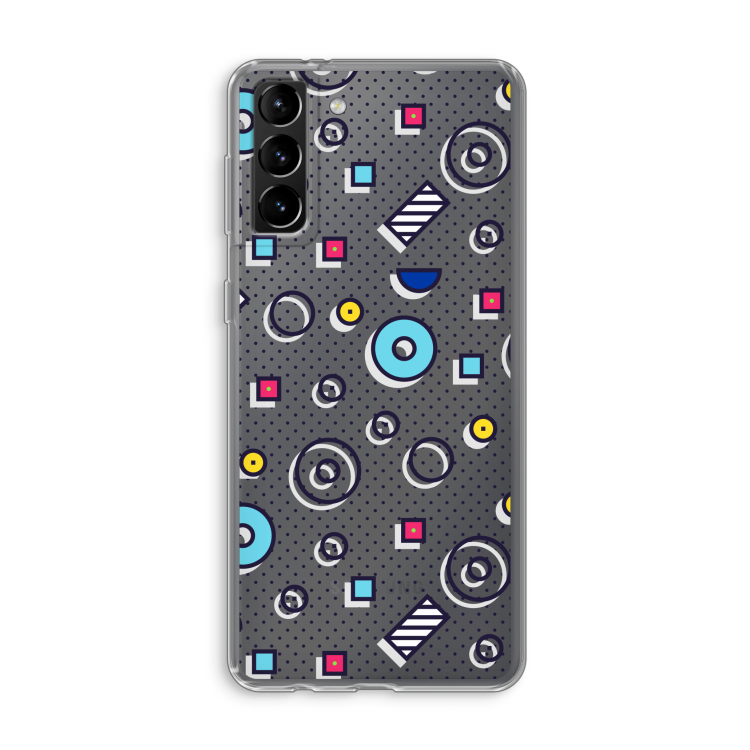 8-bit N°9: Samsung Galaxy S21 Plus Transparant Hoesje