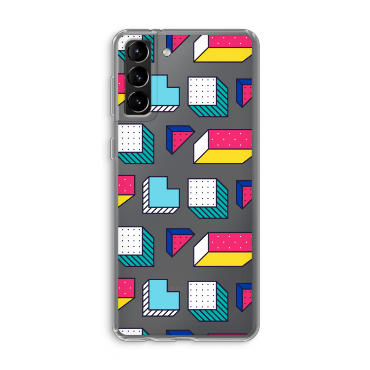 8-bit N°7: Samsung Galaxy S21 Plus Transparant Hoesje