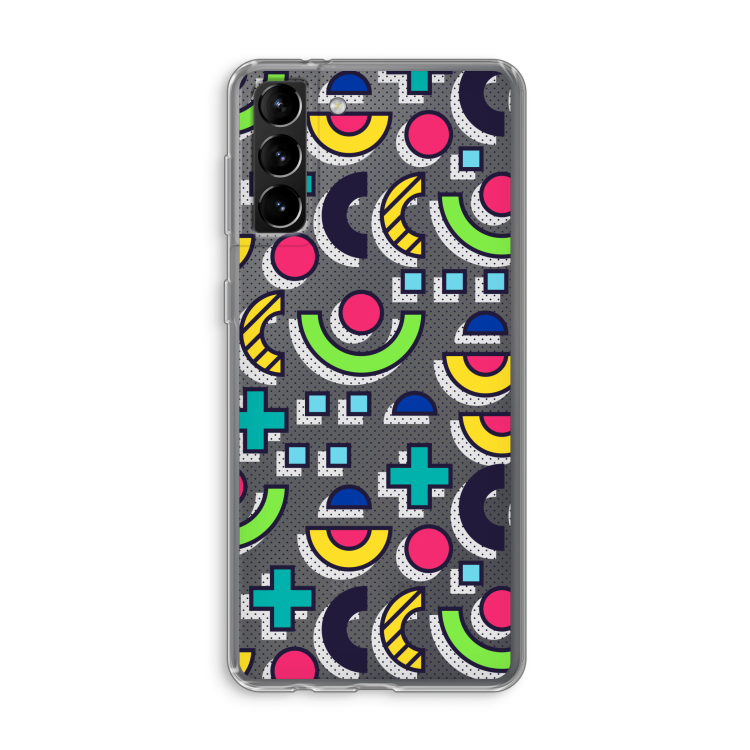 8-bit N°6: Samsung Galaxy S21 Plus Transparant Hoesje