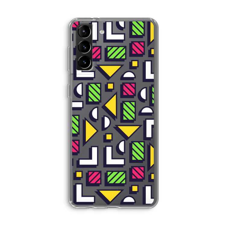 8-bit N°4: Samsung Galaxy S21 Plus Transparant Hoesje