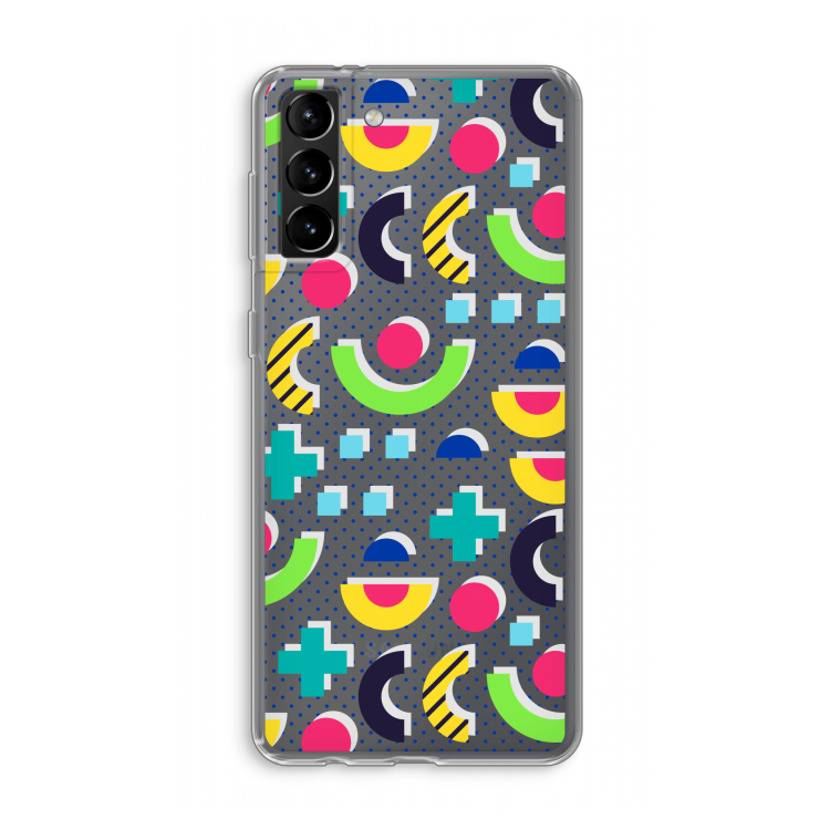 8-bit N°1: Samsung Galaxy S21 Plus Transparant Hoesje