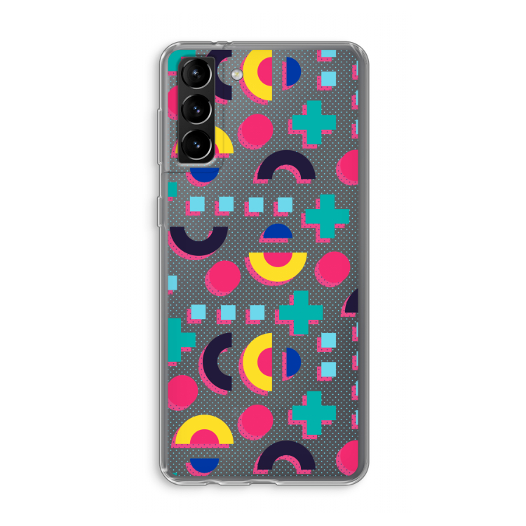 8-bit N°2: Samsung Galaxy S21 Plus Transparant Hoesje