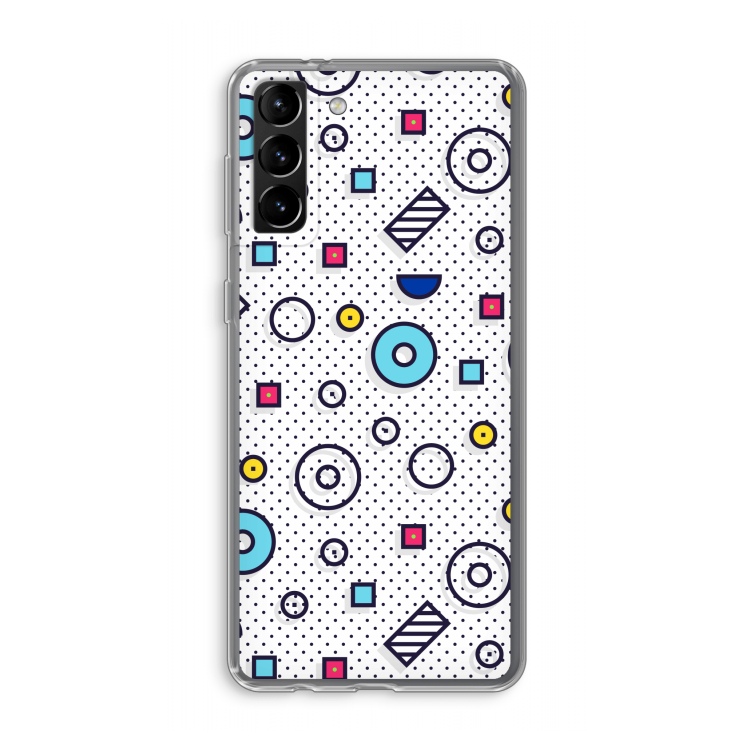 8-bit N°9: Samsung Galaxy S21 Plus Transparant Hoesje