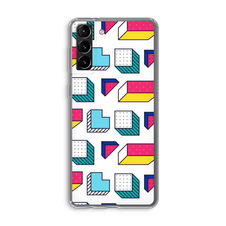 8-bit N°7: Samsung Galaxy S21 Plus Transparant Hoesje
