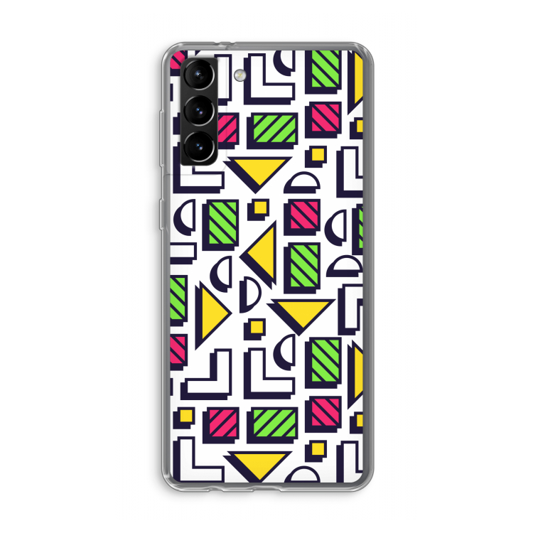 8-bit N°4: Samsung Galaxy S21 Plus Transparant Hoesje