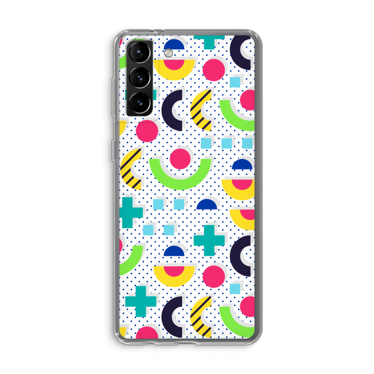8-bit N°1: Samsung Galaxy S21 Plus Transparant Hoesje