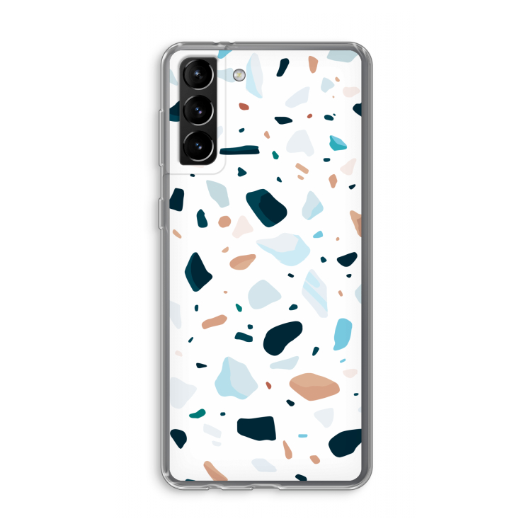 Terrazzo N°13: Samsung Galaxy S21 Plus Transparant Hoesje