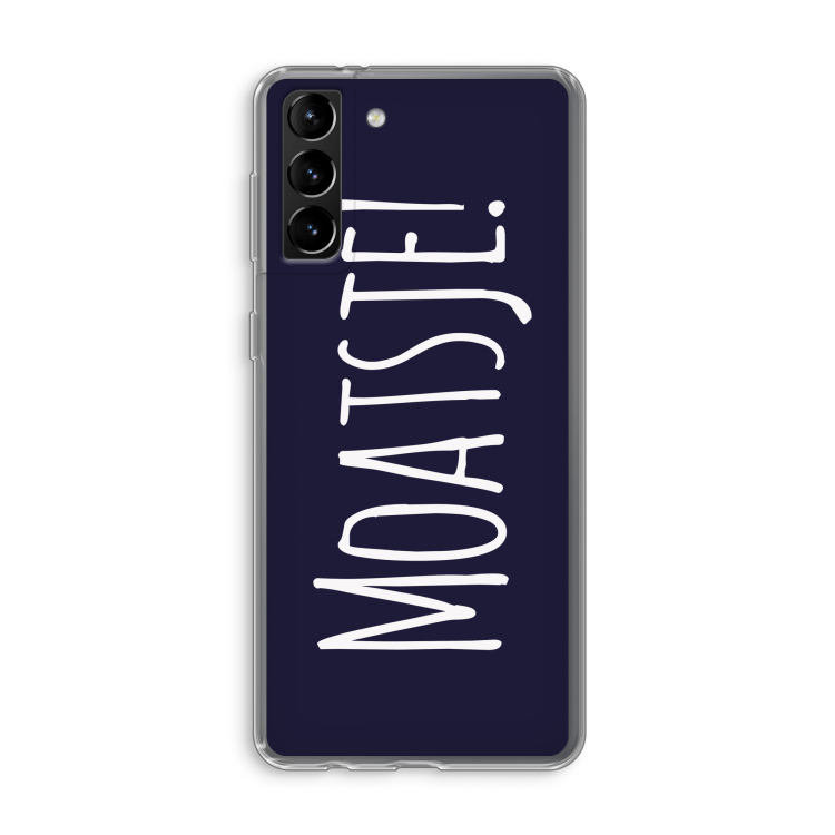 Moatsje!: Samsung Galaxy S21 Plus Transparant Hoesje