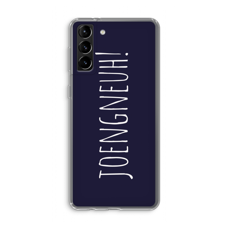 Joengneuh!: Samsung Galaxy S21 Plus Transparant Hoesje
