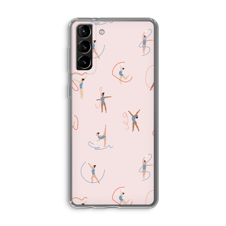 Dancing #3: Samsung Galaxy S21 Plus Transparant Hoesje
