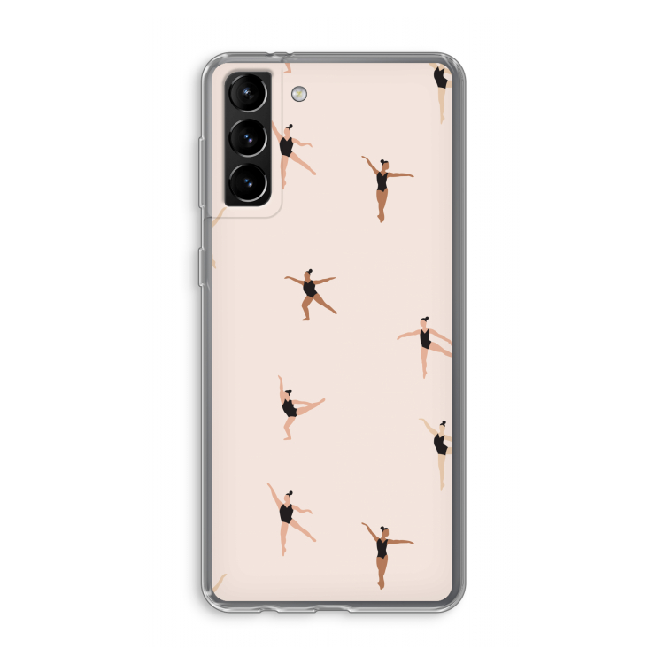 Dancing #1: Samsung Galaxy S21 Plus Transparant Hoesje