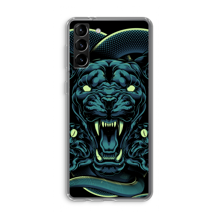 Cougar and Vipers: Samsung Galaxy S21 Plus Transparant Hoesje