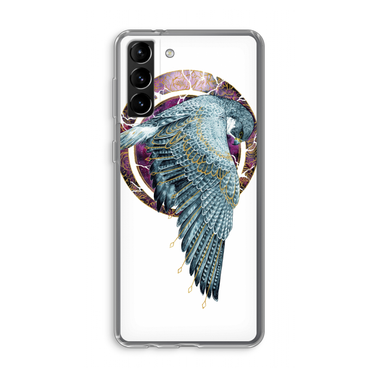 Golden Falcon: Samsung Galaxy S21 Plus Transparant Hoesje
