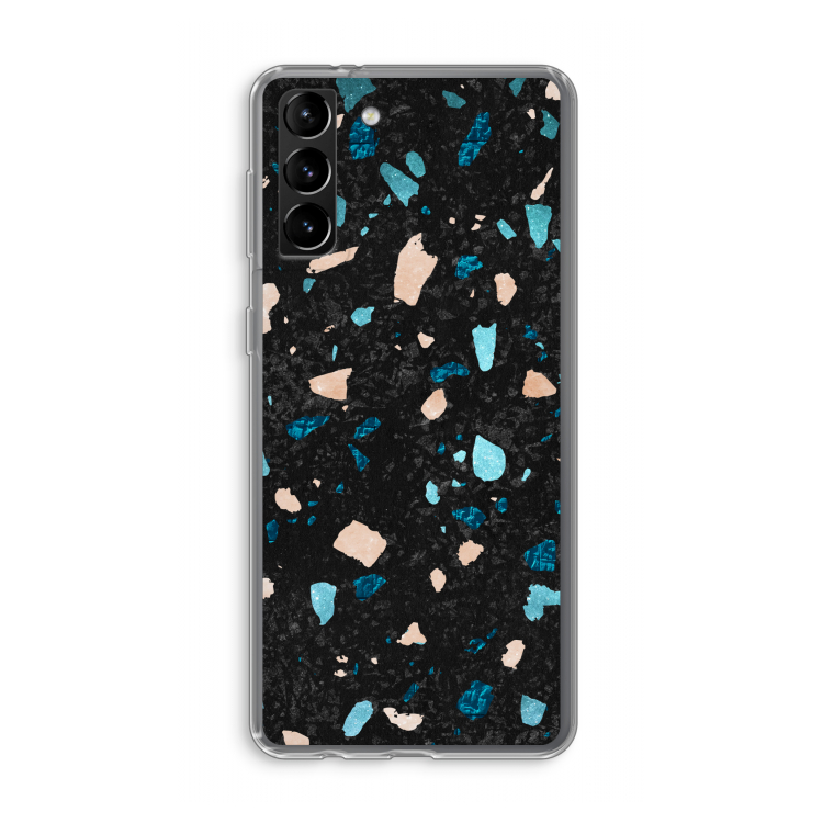 Terrazzo N°11: Samsung Galaxy S21 Plus Transparant Hoesje