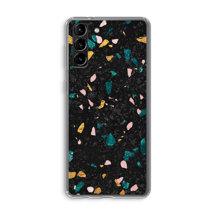 Terrazzo N°10: Samsung Galaxy S21 Plus Transparant Hoesje