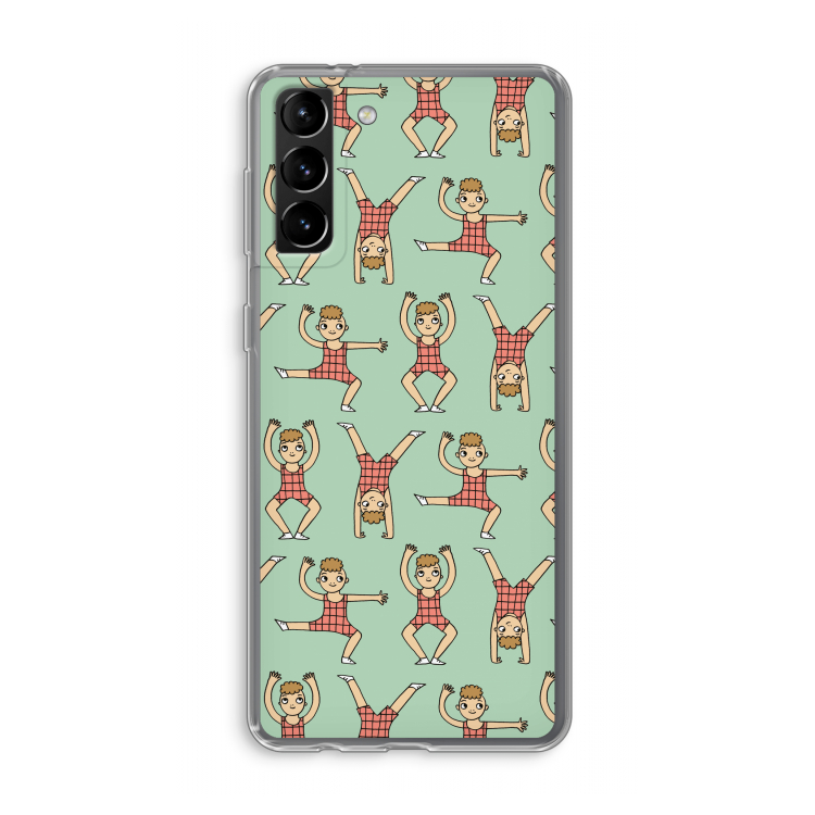 Gymboys: Samsung Galaxy S21 Plus Transparant Hoesje