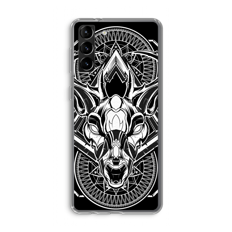 Oh Deer: Samsung Galaxy S21 Plus Transparant Hoesje