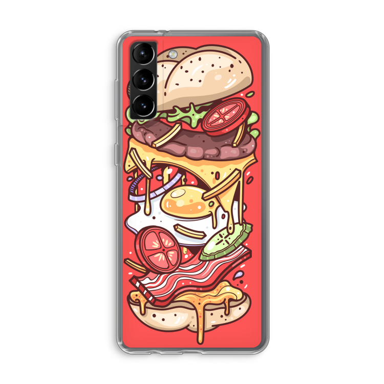 Diet Coke Please: Samsung Galaxy S21 Plus Transparant Hoesje