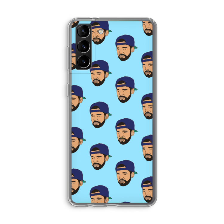 Drake Away: Samsung Galaxy S21 Plus Transparant Hoesje