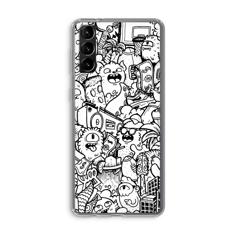 Vexx City #2: Samsung Galaxy S21 Plus Transparant Hoesje