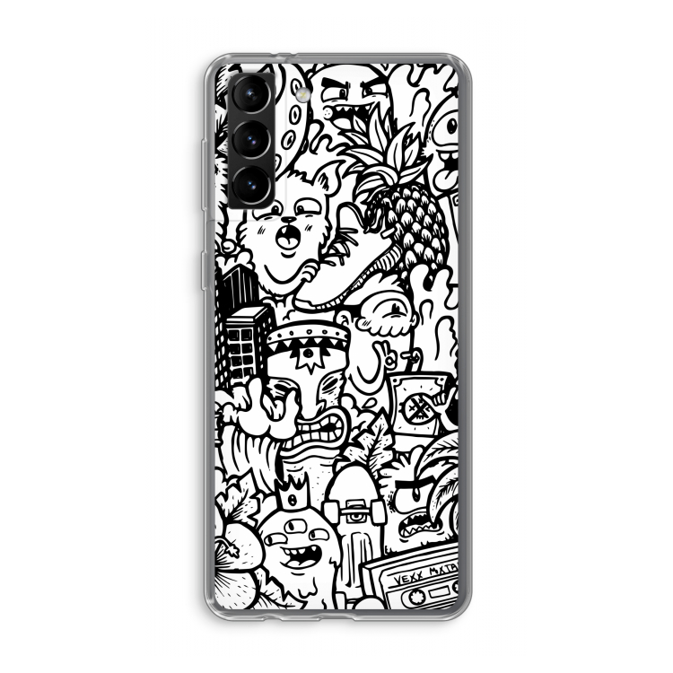 Vexx Mixtape #2: Samsung Galaxy S21 Plus Transparant Hoesje
