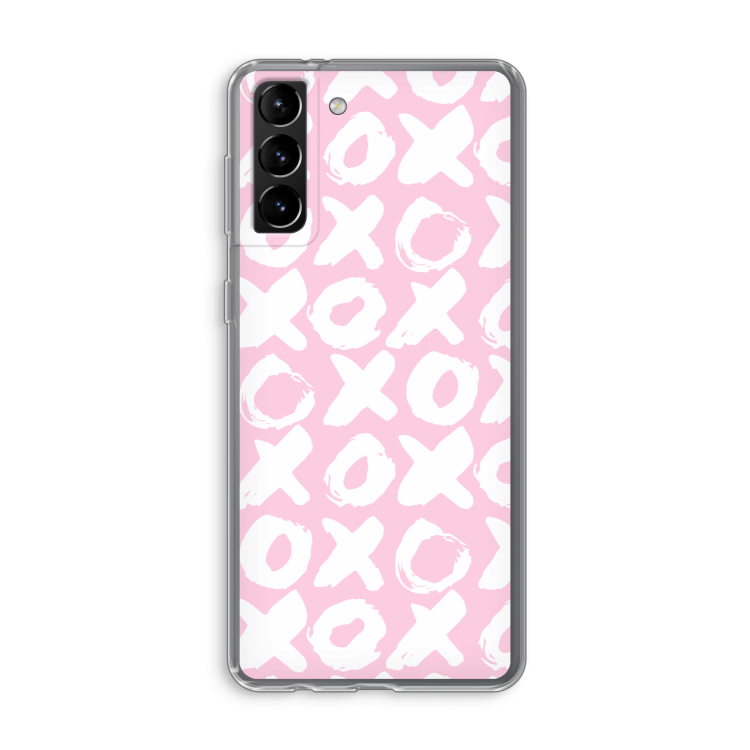 XOXO: Samsung Galaxy S21 Plus Transparant Hoesje