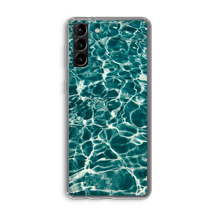 Weerkaatsing water: Samsung Galaxy S21 Plus Transparant Hoesje