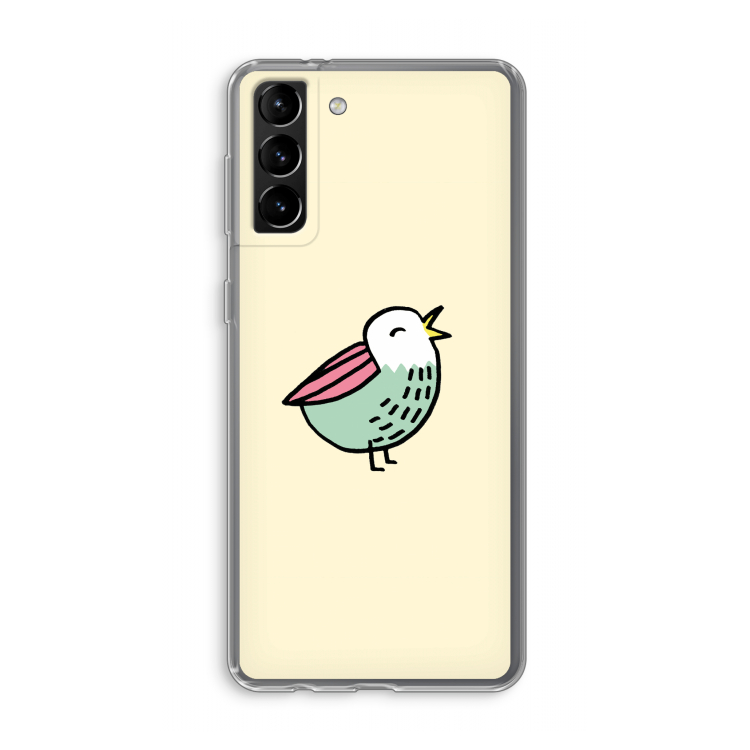 Birdy: Samsung Galaxy S21 Plus Transparant Hoesje