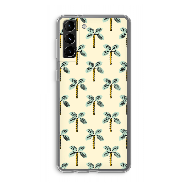Paradise: Samsung Galaxy S21 Plus Transparant Hoesje