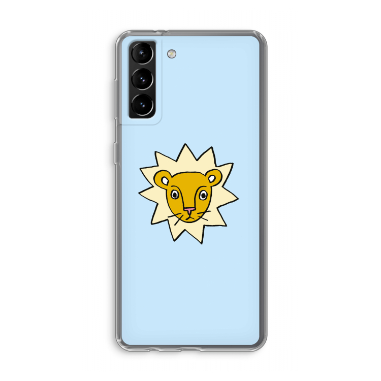 Kleine leeuw: Samsung Galaxy S21 Plus Transparant Hoesje