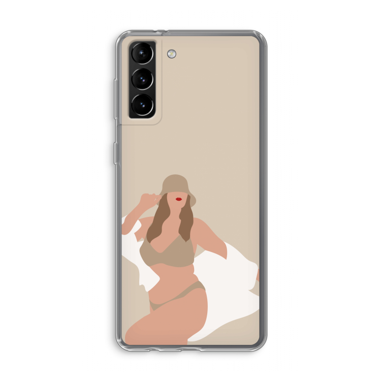One of a kind: Samsung Galaxy S21 Plus Transparant Hoesje
