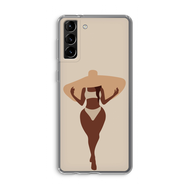 Let's get salty: Samsung Galaxy S21 Plus Transparant Hoesje