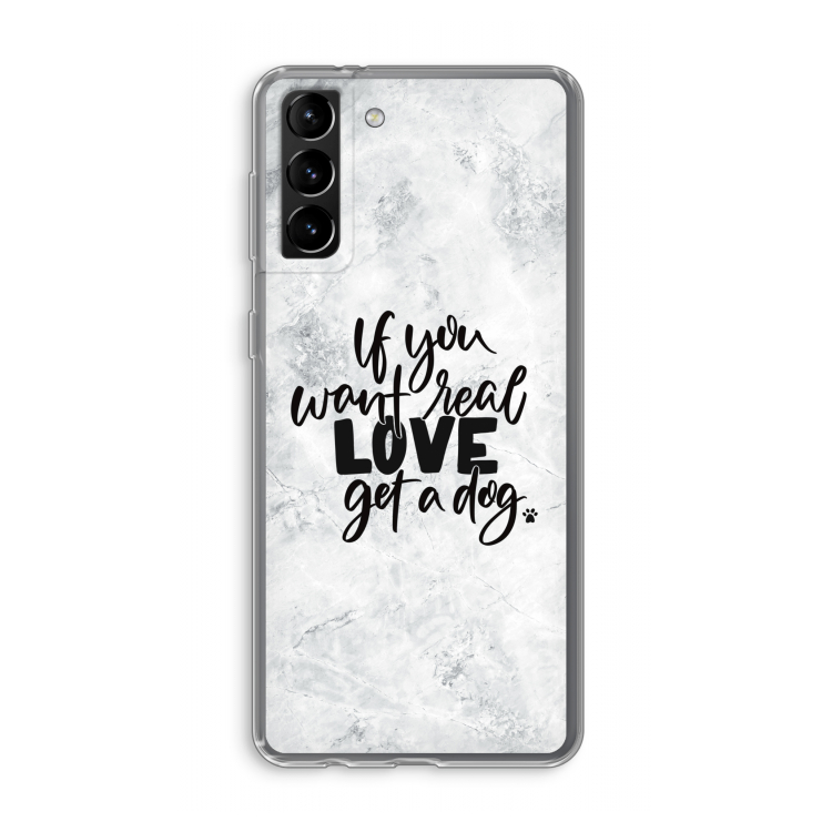 Partner in crime: Samsung Galaxy S21 Plus Transparant Hoesje