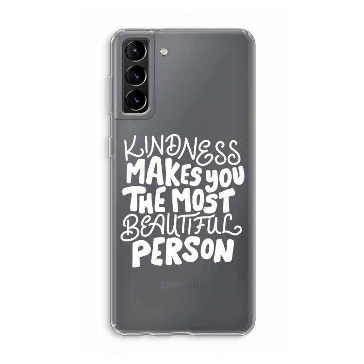 The prettiest: Samsung Galaxy S21 Plus Transparant Hoesje
