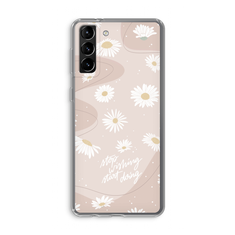 Daydreaming becomes reality: Samsung Galaxy S21 Plus Transparant Hoesje