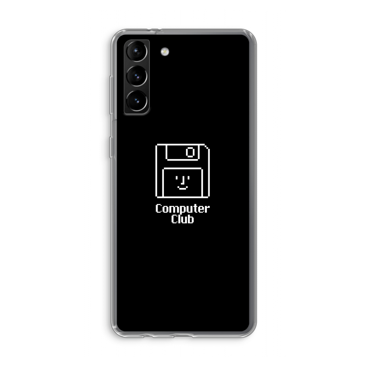 Hello: Samsung Galaxy S21 Plus Transparant Hoesje