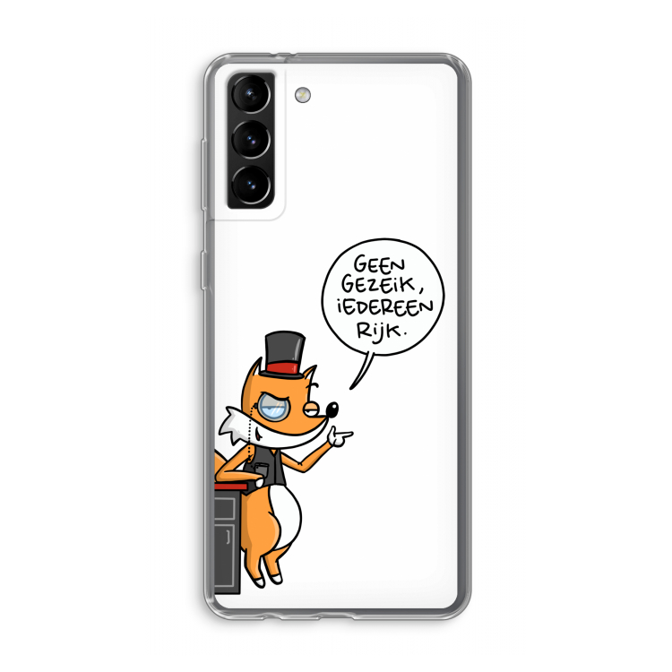 Geen Gezeik: Samsung Galaxy S21 Plus Transparant Hoesje