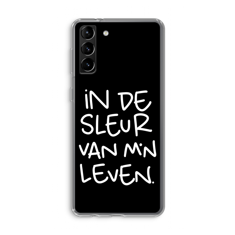 De Sleur: Samsung Galaxy S21 Plus Transparant Hoesje